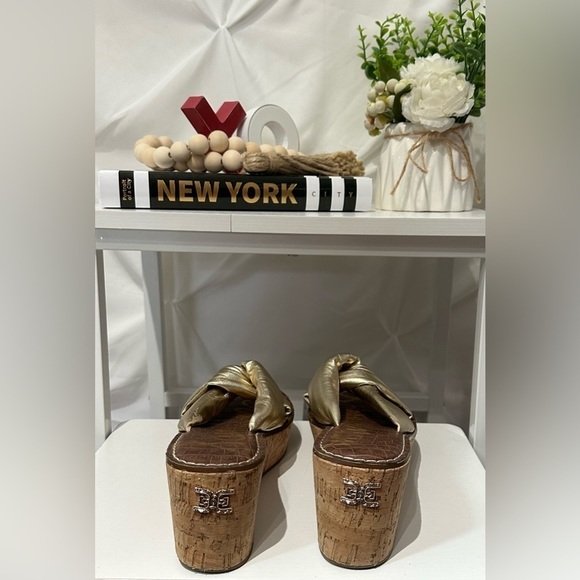 Sam Edelman Ramsay Leather Slide 8.5 💋❤️ - Picture 5 of 7